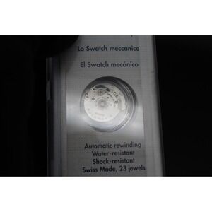Vintage 1990s Swatch Automatic SAK100 Skeleton Gear Dial NOS Box 23 Jewel‎ Swiss